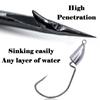 10PCS Metal Jig Head Worm Hook 3.5g 7g 10g 20g Weight Crank Fishhooks Gear Sinker Pesca for Lure Texas Rig Fishing Tackle Kit
