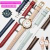 Bracelet de montre en cuir véritable pour montre femme Série Folli Follie Lady Bubble Boucle ardillon à cran Bracelet de montre 12MM 16MM 20