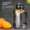 Large-Capacity Sports Water Bottle with Scale Fitness Drinking Cup Travel Kettle  For Cycling, Gym