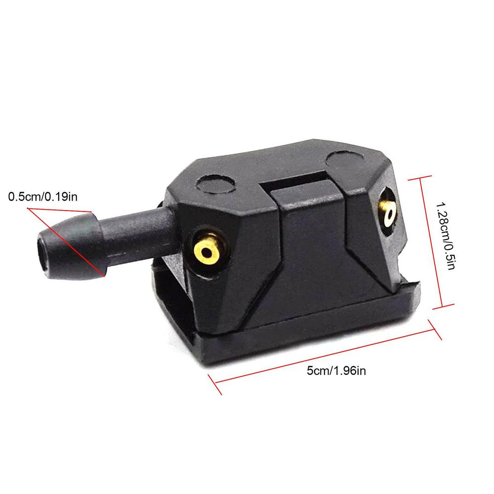 Duză universală pentru ștergător de parbriz față, 2 buc