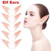 1 Pair Latex Masquerade Accessories Fairy Pixie Ears Vampire Ears Soft Pointed Ear Tips for Halloween Anime Elven Vampire Party