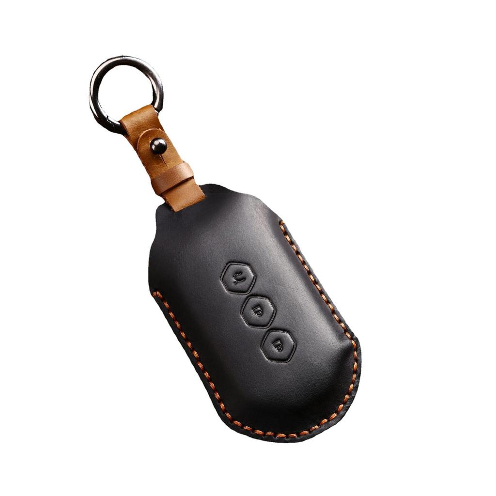 Wuling Crazy Horse Leather Handmade All-Inclusive Car Key Cover