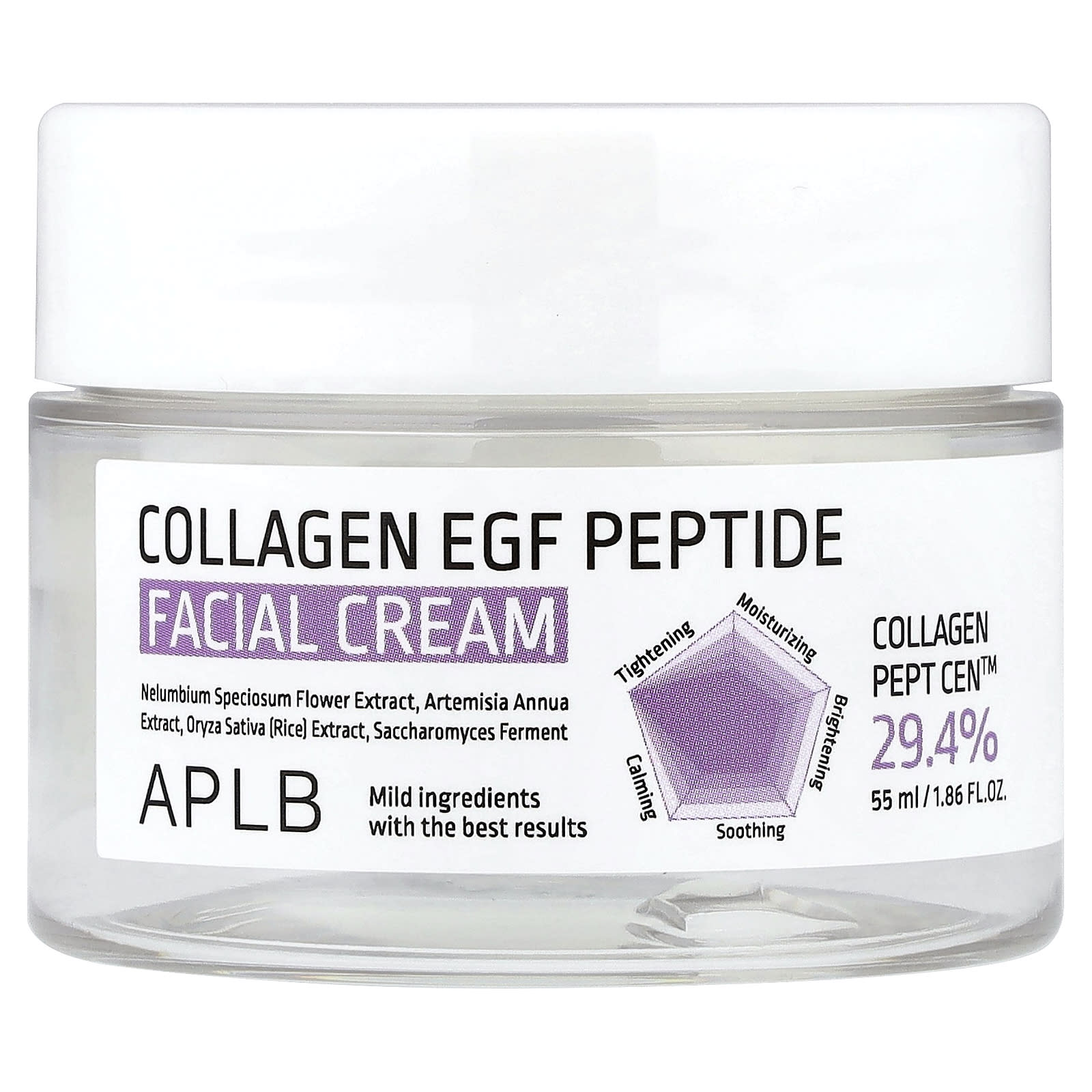 

APLB Collagen EGF Peptide Facial Cream, 55ml (1.86 fl oz)