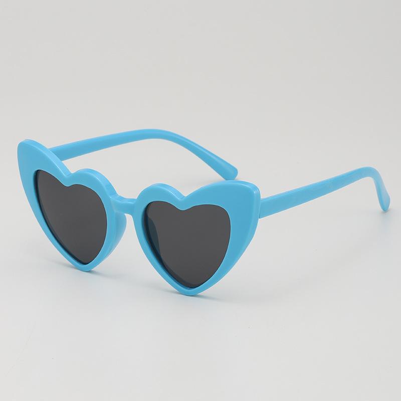JYL TS Heart Shaped Sunglasses UV Protection Cute Style For Kids 6219