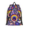 Fashion Cartoon Pokemon Theme Backpack  Mochilas Solid Office Work Sturdy Shoulder Rucksack