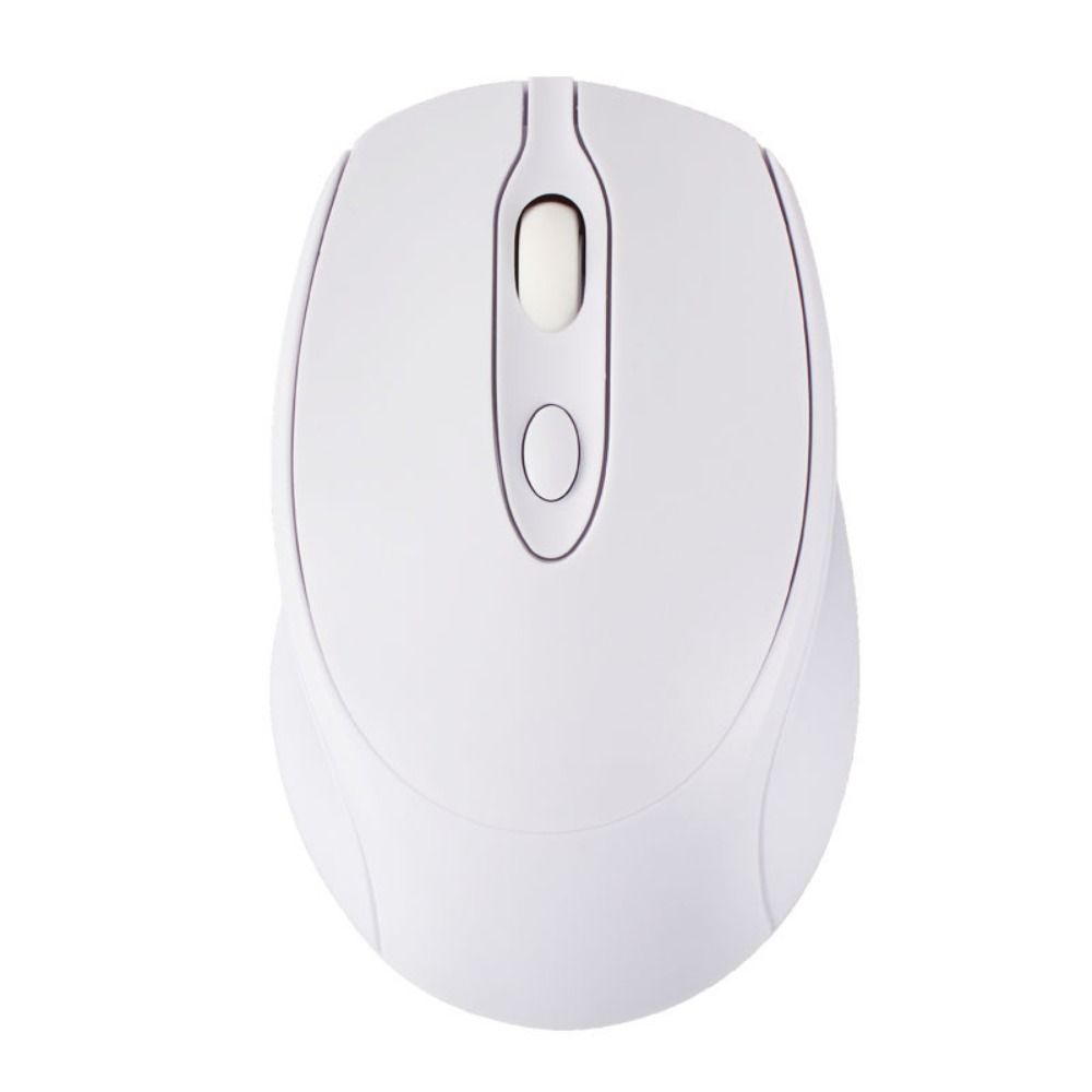 Rechargeable Ergonomics Wireless Mouse 2.4Ghz+BT5.0 Morandi Wireless Mouse  PC/Laptop