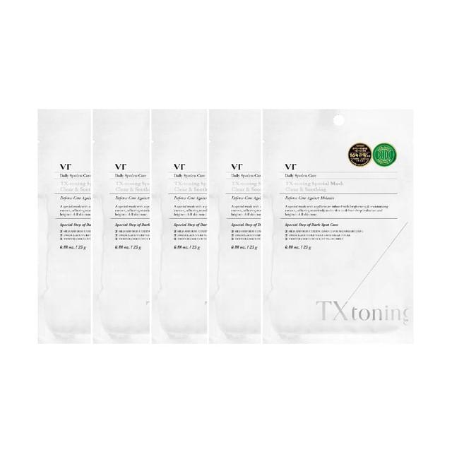 VT - TX-toning Special Mask Bundle Set 25g x 5 sheets