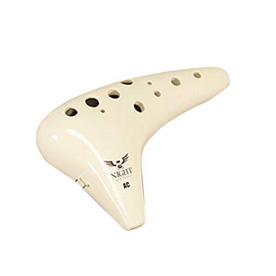 NIGHT Night Ocarina Classic Series ACI Beginner Set Alto C Tone Ivory Start Line Instruction Materials CD (Case/Ocarina Book/Auxiliary Included)