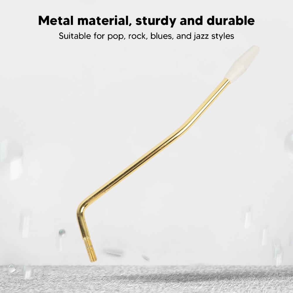 Altın/Gümüş/Siyah Whammy Bar Metal Elektrik Gitar Parçası Tremolo Kolu Stratocaster Gitar İçin