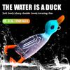 1PCS/Floating Duck Fishing Lure Ducking Fishing Frog Lure Artificial Bait Duckling 3D Eyes Fishing Baits Bass Carp Pike Fishing
