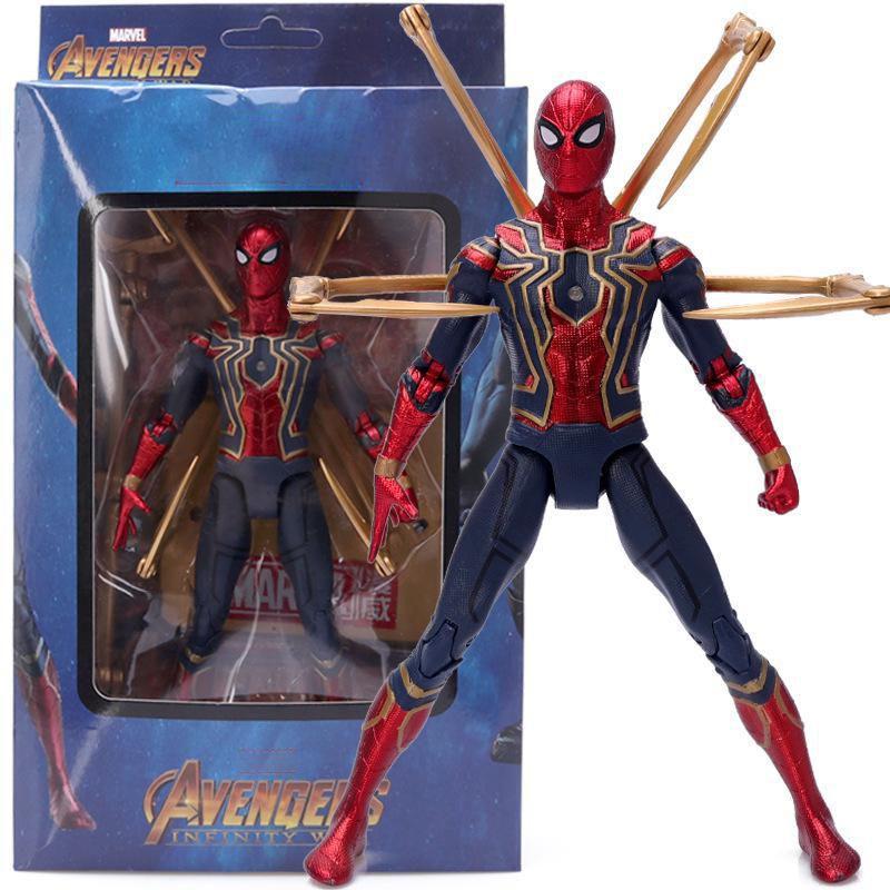 Marvel Avengers Superheld Erstaunlicher Spider-Man Groot Thanos Actionfiguren Modell Spielzeug Perfekt für Sammler-Ausstellung