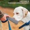 Portable 450ml Dog Water Bottle BPA Free Foldable Dog Water Dispenser Leak Proof Pet Water Bottle Outdoor
