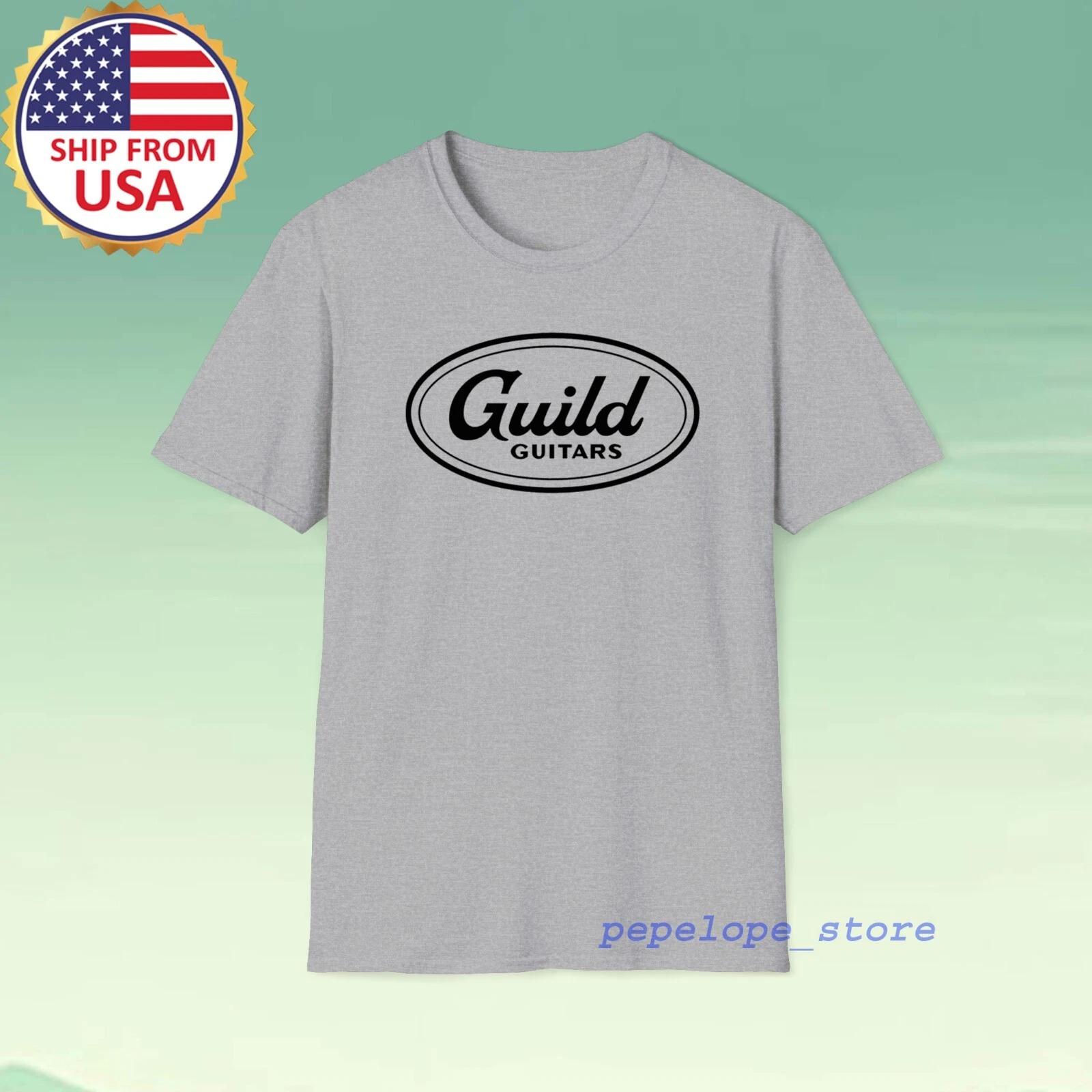 Guild Guitar Men s Grey Size S-5XL 3XL