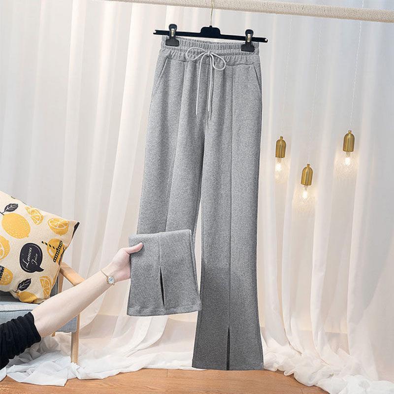 Sweet Autumn & Winter Women's Double Zipper Hooded Knitted Sweater Set