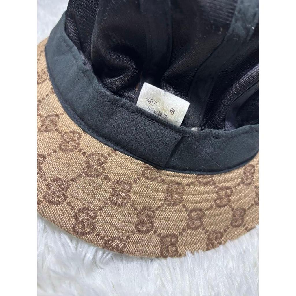 Used Gucci GG pattern bucket hat