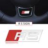 2026 Hot 3D Metal Car Sticker Sport Style Auto Interior Emblem Badge For Qaz1 A7 A8 A3 A4 A5 A6 TT Q3 Q5 Q7 A1 B5 B6 B7 B8 B9 8P C6 C5 C7