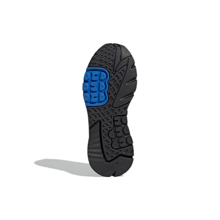 Adidas Originals Nite Jogger Fabric Sports Breathable Low-Top Lifestyle Shoes Unisex Sneakers Gray White Red FX6834