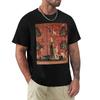 Medieval Unicorn Floral Tapestry TShirt Breathable Travel TShirt