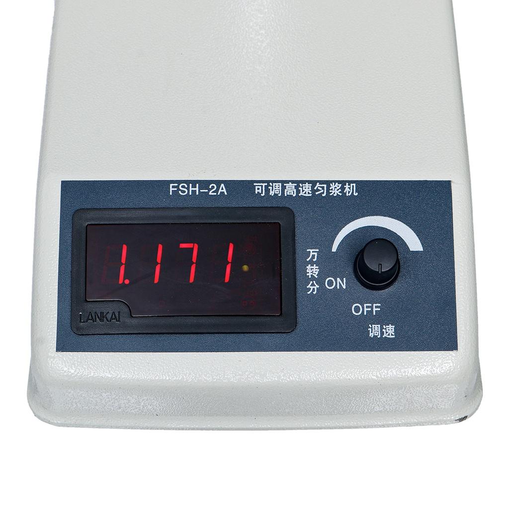 185W Adjustable High Speed Homogenizer Processor Disperser Dispersion Laboratory Mixer Paint Ink Dispersion Machine 220V 50Hz