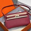 Borsa da ascella in pelle haute couture borsa con motivo a palma semplice moda borsa a spalla da pendolare borsa a mano da donna clutch