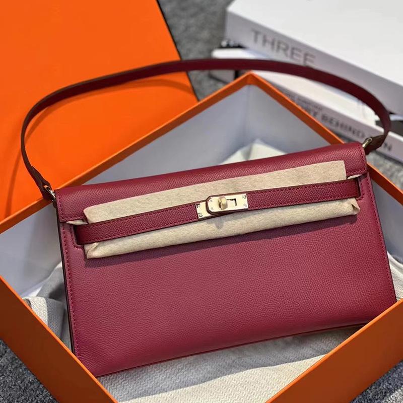 Borsa da ascella in pelle haute couture borsa con motivo a palma semplice moda borsa a spalla da pendolare borsa a mano da donna clutch