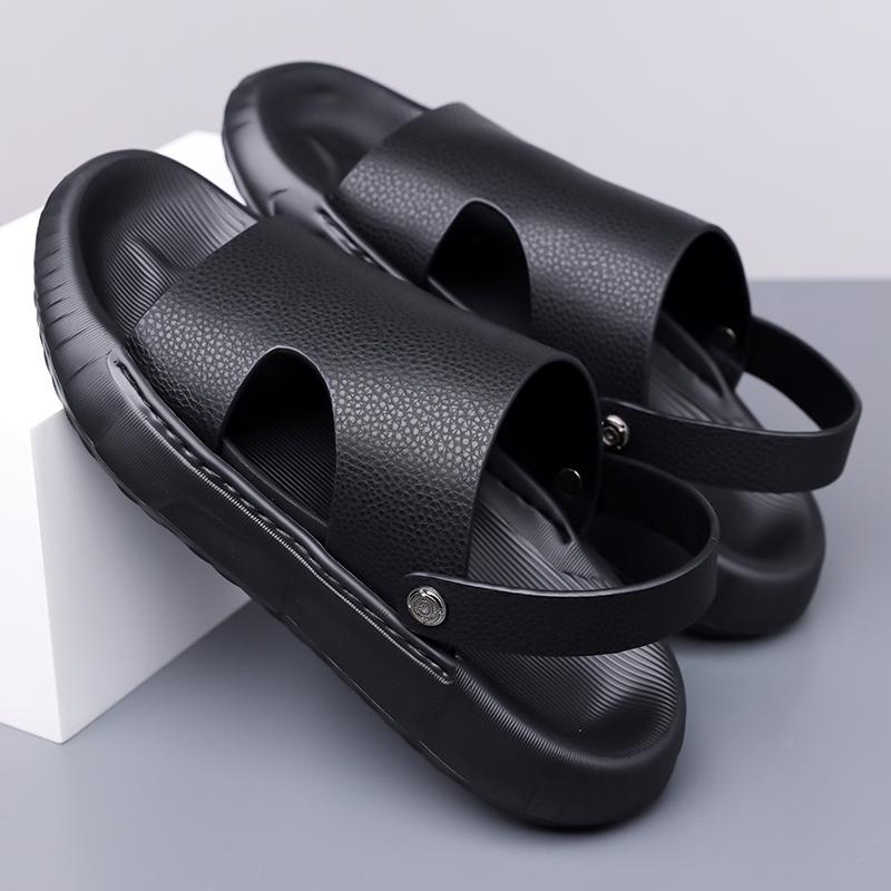 Fashion Dual-Purpose Men's Luxury Sandals Summer Man Casual Sneakers Travel Men Soft Slippers Outdoor Half Drag Bew Leisure Walk Sandaly