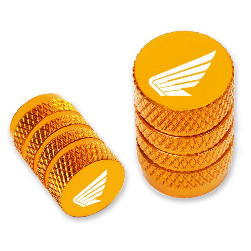 AAAKY1 2PCS Motorcycle Wheel Tire Valve Caps 2025 New For Honda CB750 CBR Grom CT125 MSX NC750X CB 600F 900F CB650R Hornet