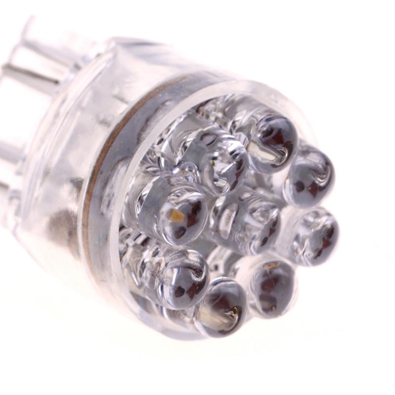 2Pcs/pack DC 12V T20 7443 7440 9LED Car Brake Light Bulb Auto Stop Turn Signal Light Lamp Auto Car Signal Light Lamp LED Bulbs Bulbs 7