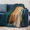 Tuniu Soft Cozy Blanket for Home Sofa Bed Living Room Decorative Throw Blanket Bedspread