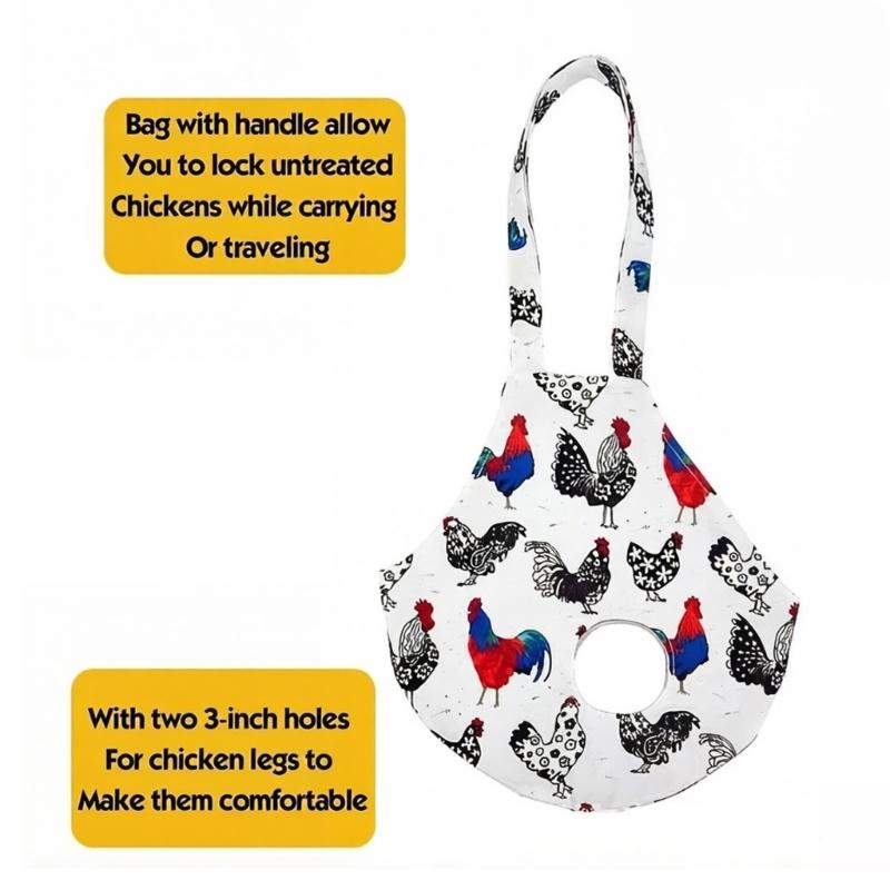MultiPurpose Poultry Travel Bag Carriers Holder Bag For Chickens Ducks And Small Animals Outdoor Transportation Accessory