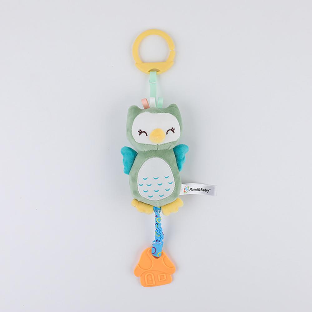 Newborn Soft Stuffed Animal Rattle Hand Grip Baby Toys Shaker Crinkle Squeaky Sensory Travel Acssories for Toddler Toy Gifts