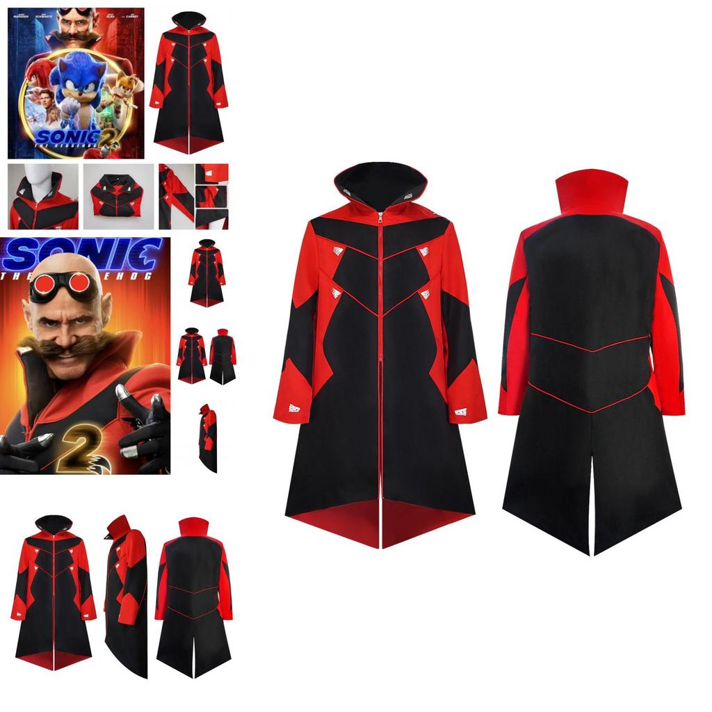 Sonic The Hedgehog Dr Egguman Kostüm für Halloween Cosplay