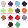 Indoor Outdoor Solid Color Washable Removable Home Decoration Chair Cover Seat Pad Round Cushion