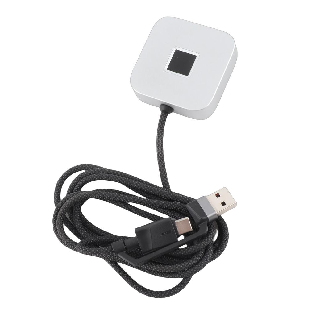 USB Fingerprint Reader for PC 360 Degree Touch Fast Recognition Biometric Fingerprint Scanner Dongle Support for   10 11 Hello