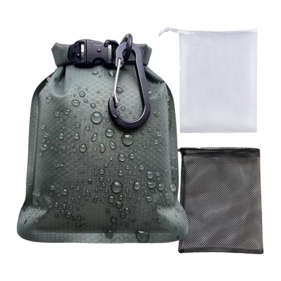 Travel Soap Bag Waterproof Leakproof Bar Soap Pouch with Foaming Nets Portable Soap Container for Gym