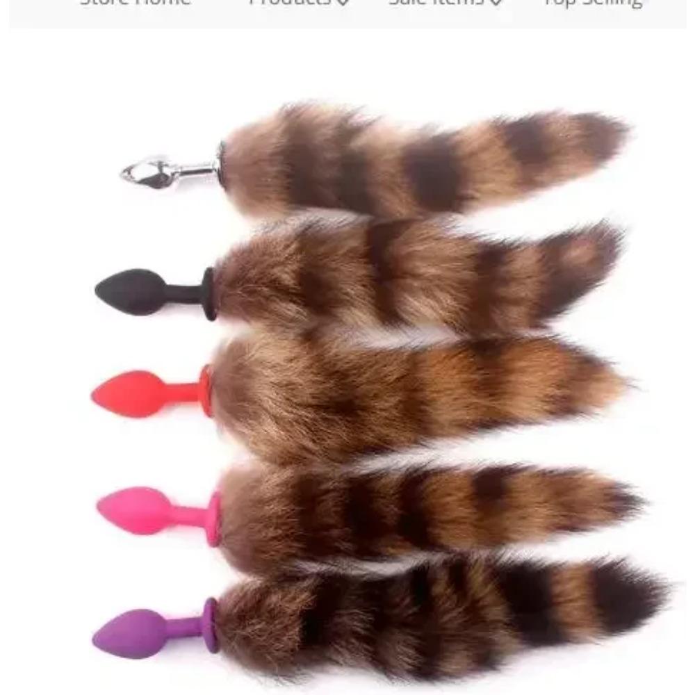 Jucării Sexuale Moi Sălbatice Dop Anal Metalic Coadă Sex Coadă de Vulpe Dop Anal Erotic Jucării Anus Pentru Adult Coadă Flirt Cosplay Accesoriu