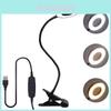 High-quality Black Led Table Lamp With Usb Power For Study And Beauty Needs