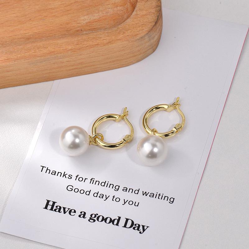 Pearl Earrings New Year's Trendy Earrings Versatil  Fashionable and Elegant Earrings