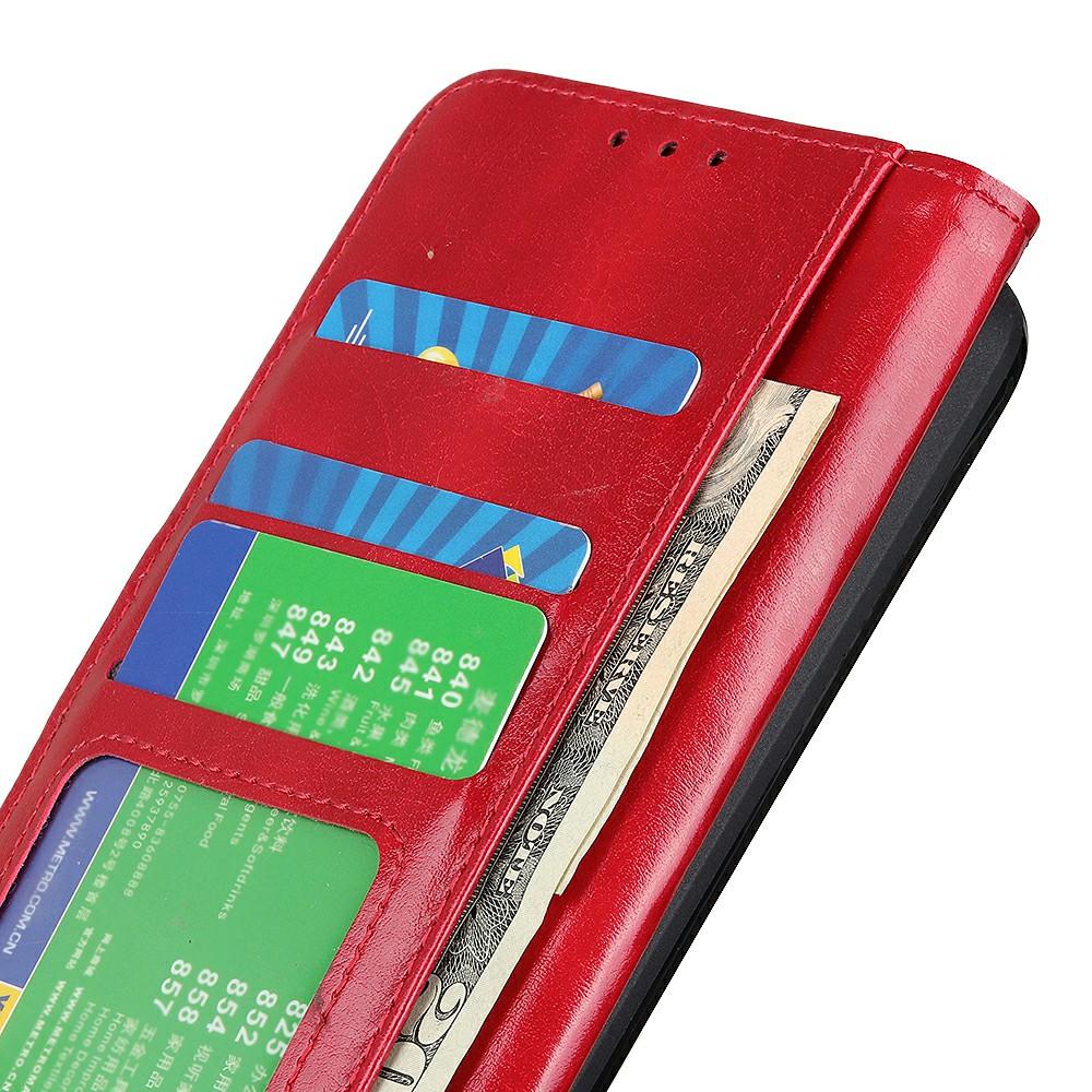 For Xiaomi 15T Case Crazy Horse Texture PU Leather Phone Stand Cover