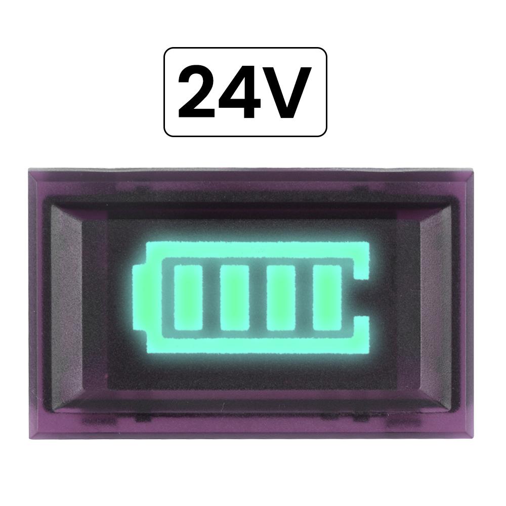 4S 8S 10S 13S 12V 24V 36V 48V Lithium Battery Capacity Indicator Display w/ Shell Percentage Battery Power Display Tester Meter