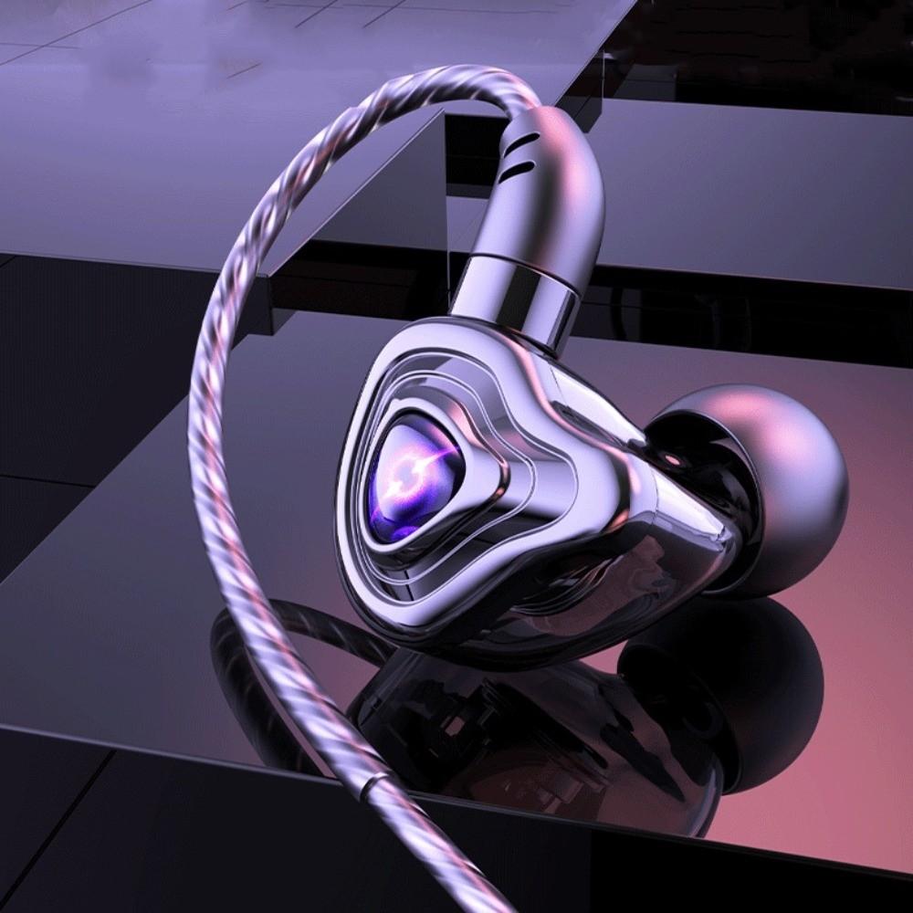 3.5mm in Ear Earphones Elbow Wired Headset Sport Earphones Esports Wired Earphone  Running
