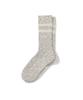 CLOVE [26Fw CLOVE] Melange Stripe Socks (Light Gray)