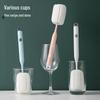 Long Handle Insulated Cup Brush Set for Washing Tea Cups and Milk Bottles