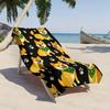 1PC Cute Shiba Inu Soft Beach Towel, Cartoon Paw Print Pattern, Perfect Christmas Gift for Friends Outdoor Holiday Use