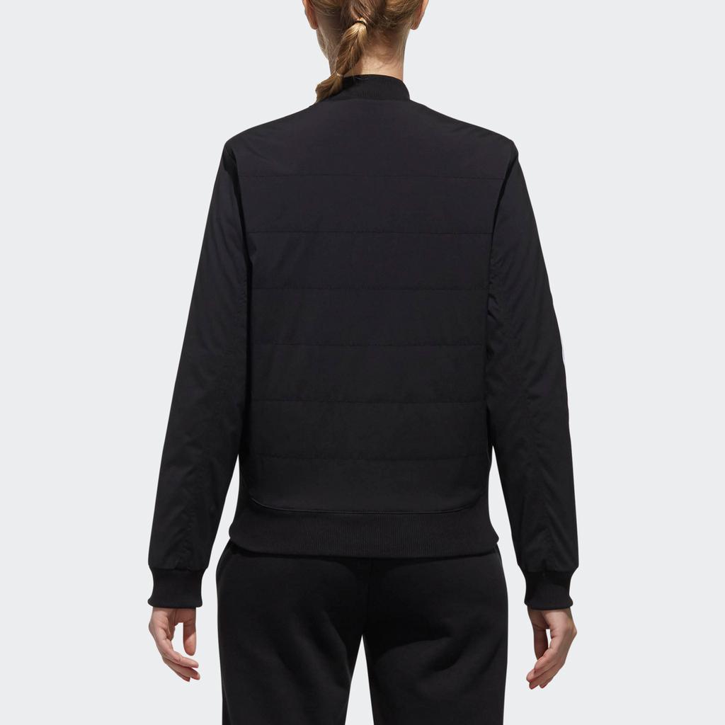 Adidas Neo Sports Woven Cotton Jacket Women Jackets Black DM4439