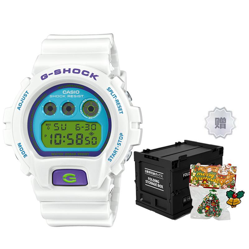 

Casio G-SHOCK 6900 Series Anniversary Replica Waterproof and Shockproof Buzz Lightyear Color Quartz Movement Resin Strap Japanese and DW-6900RCS-7PR синий