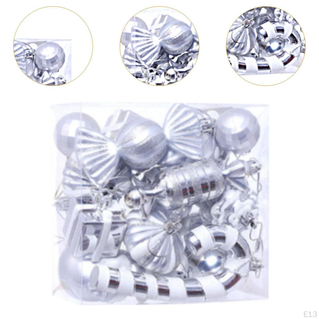 16 Pieces Christmas Decoration Hanging Pendant Photo Props Decorative Gifts Ornament Celebration for