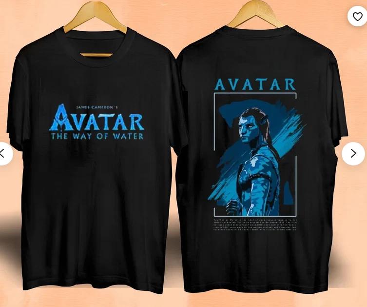 Vintage Avatar The Way Of Water 2 Sides Shirt 4XL