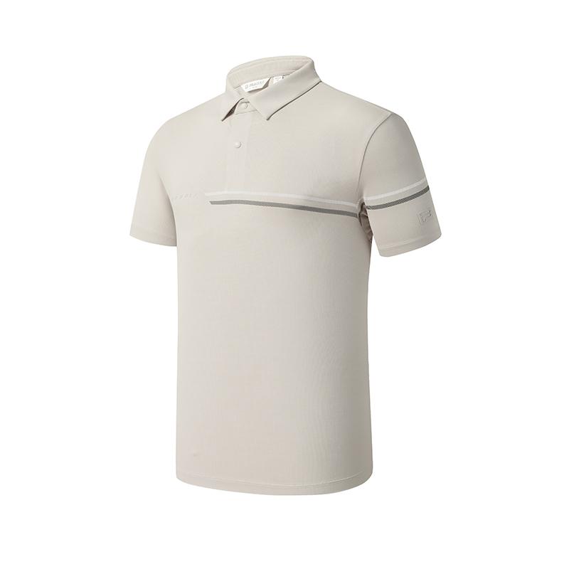 

FILA Golf Series Simple Solid Color Fashionable Casual Sports Golf Versatile Comfortable Knitted Short Sleeve Polo Shirt Men tops A11M545101FGY M