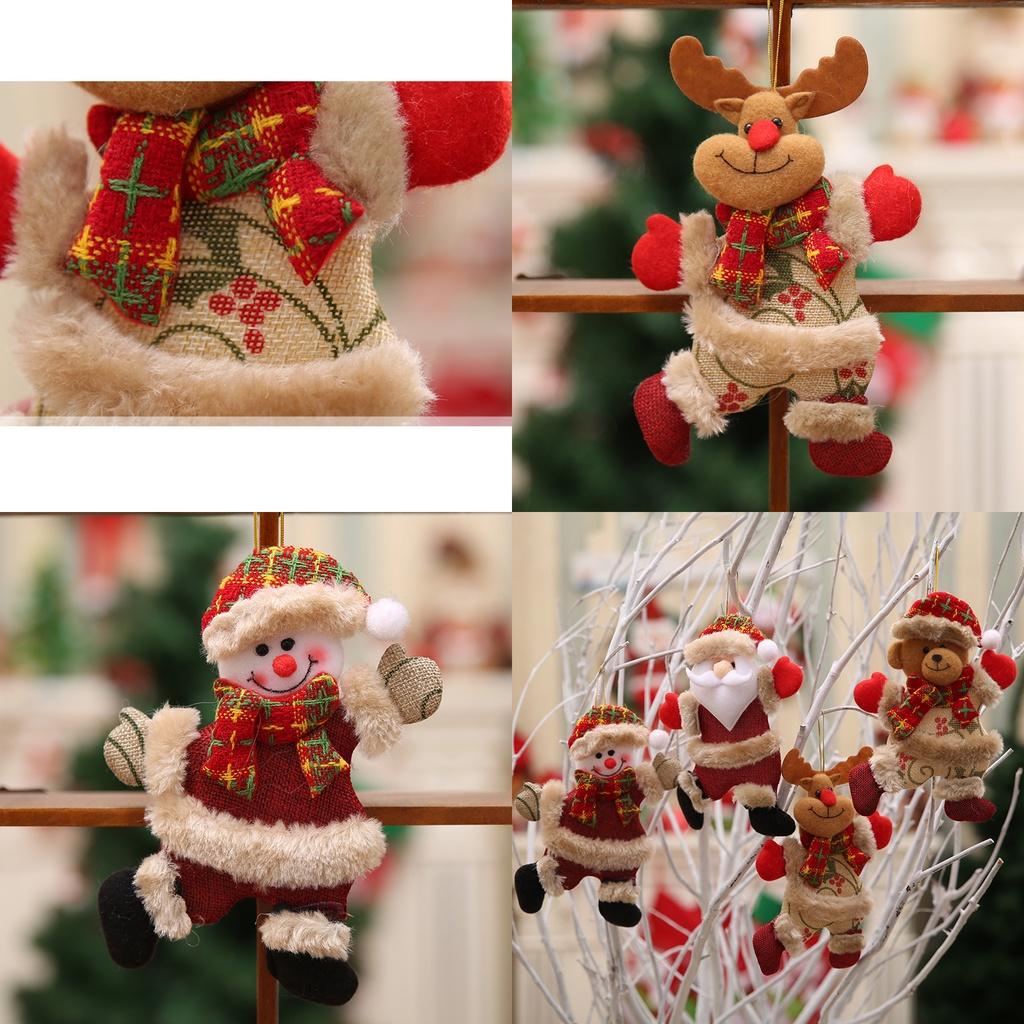 Cute Snowman Pendant Ornament For Christmas Tree Decoration